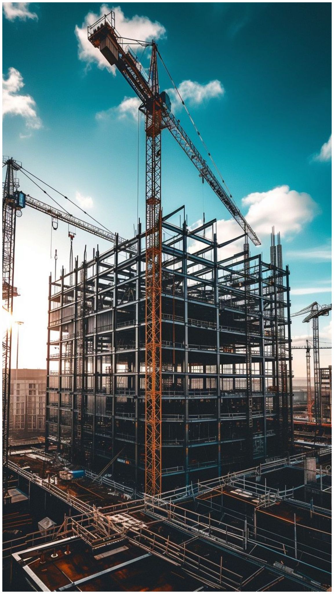 About construction site